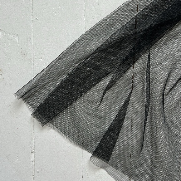 Black Mesh Dress - Picture 3 of 12